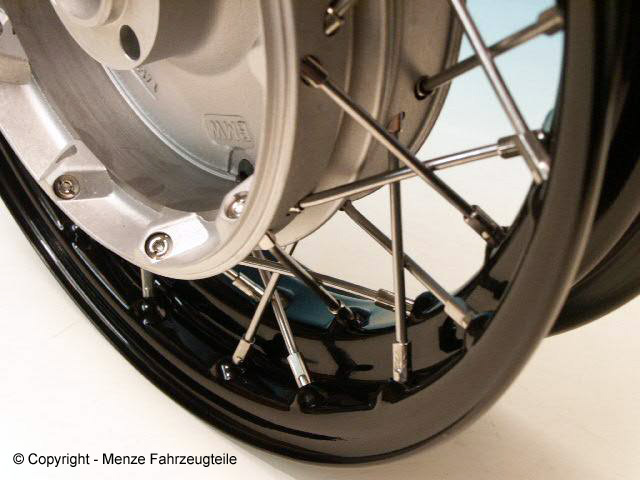 Speichenrad für Motorrad Gespann