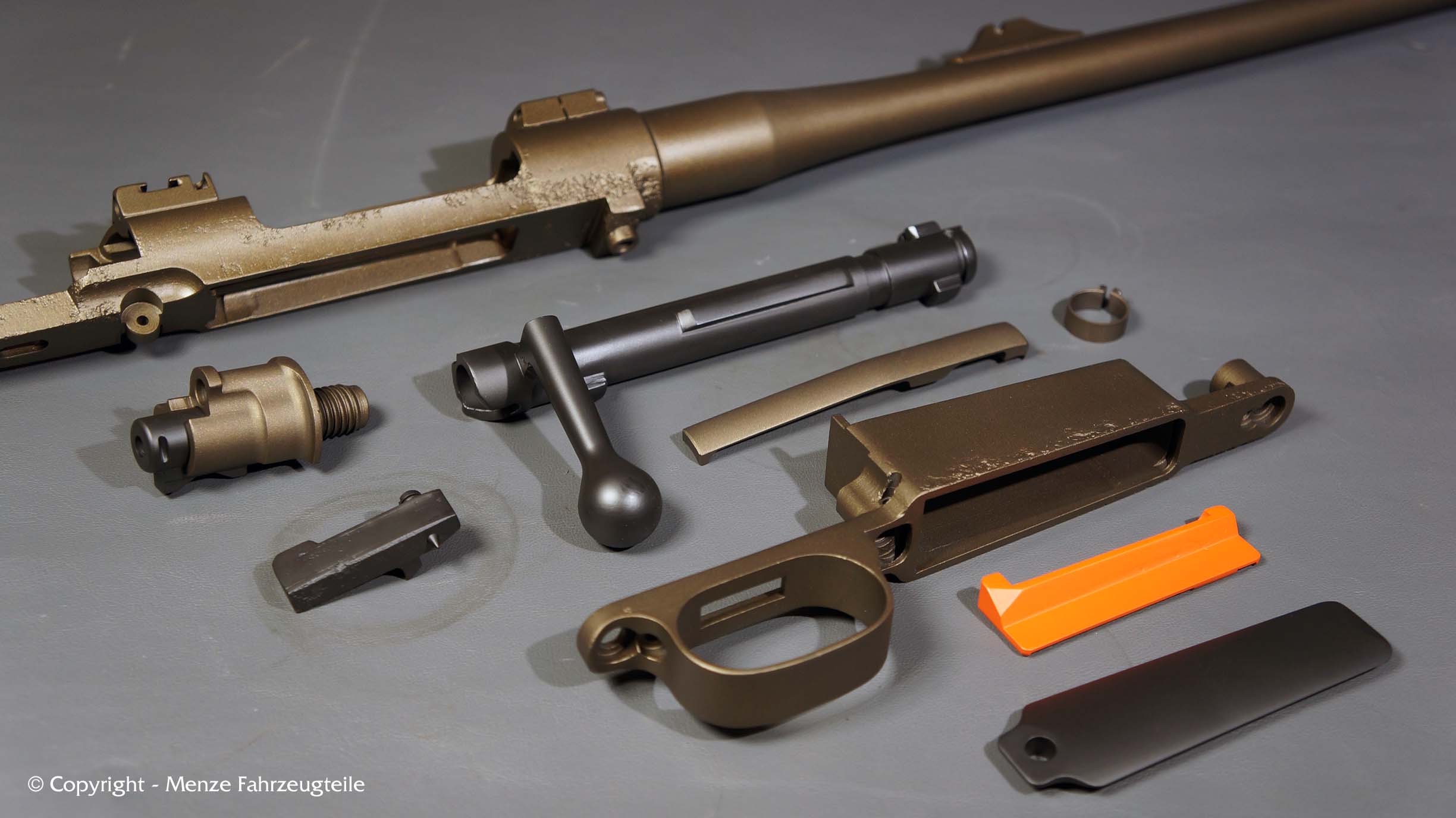 Mauser K98 mit Cerakote Veredelung