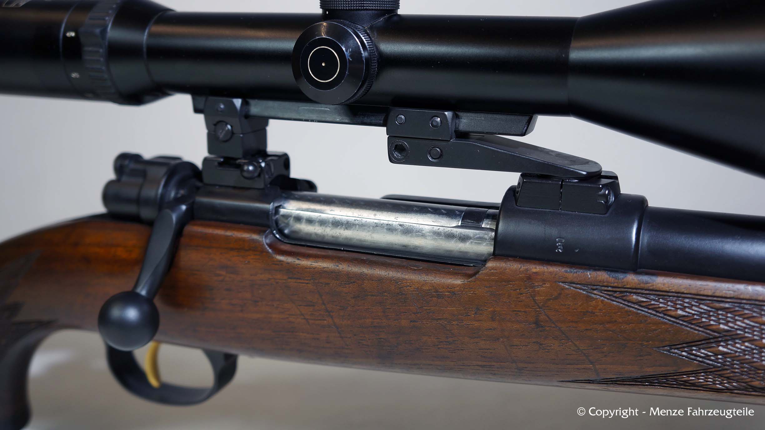 Mauser Zielfernrohrmontage mit Keramikbeschichtung