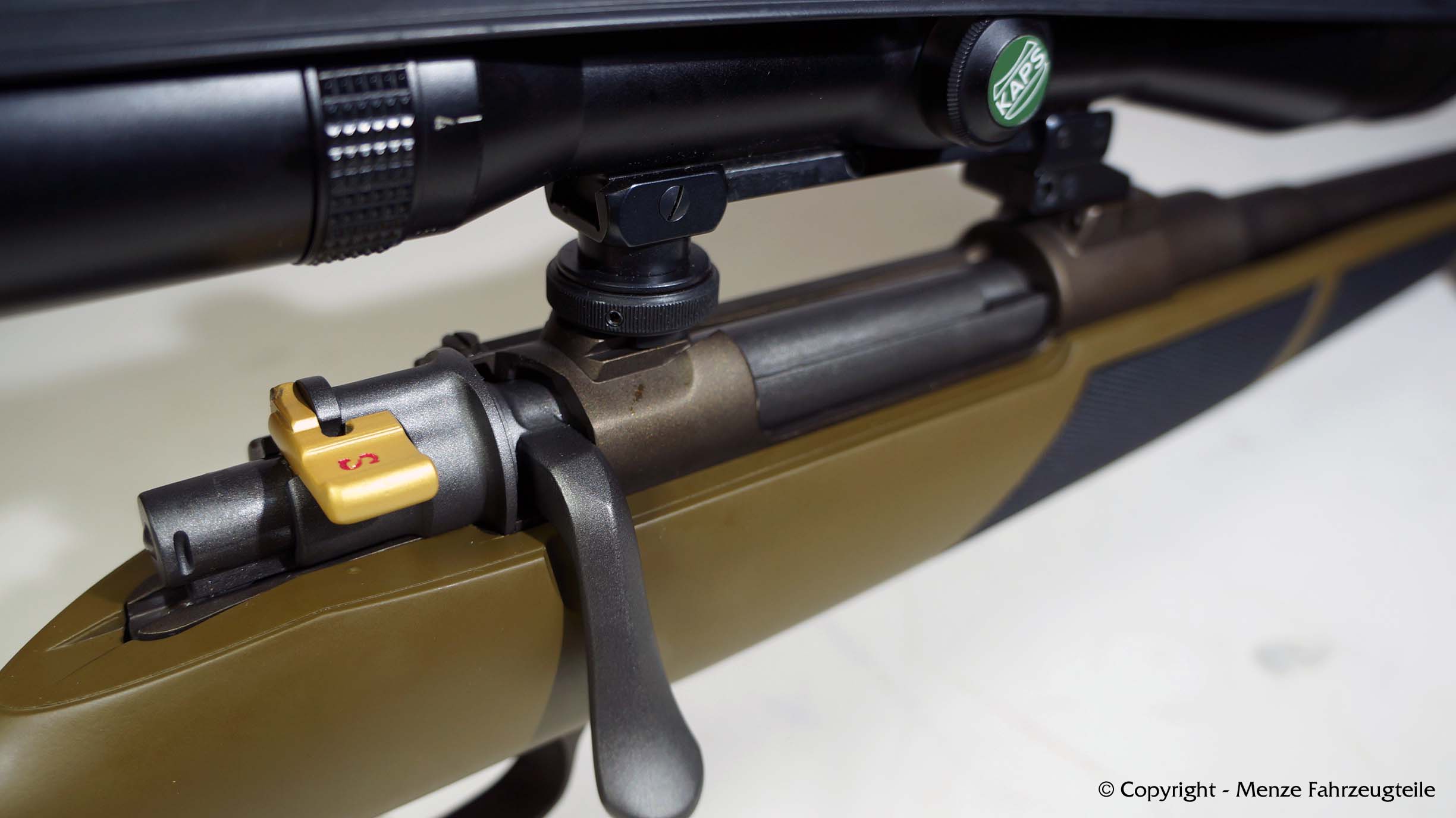 Cerakote Waffenbeschichtung eines Mauser Repetierers