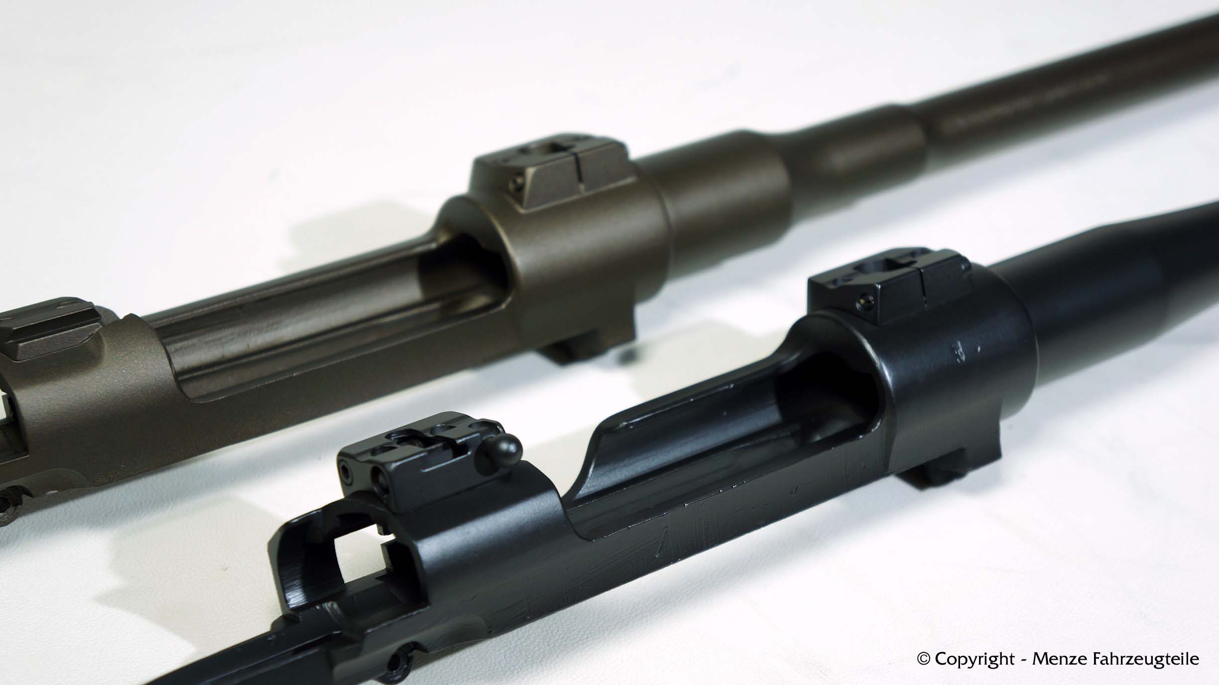 Mauser K98 Veredelung in Cerakote Graphite Black und Burnt Bronze