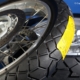 Motorrad Speichenfelgen mit Bereifung und Wuchtgewichten