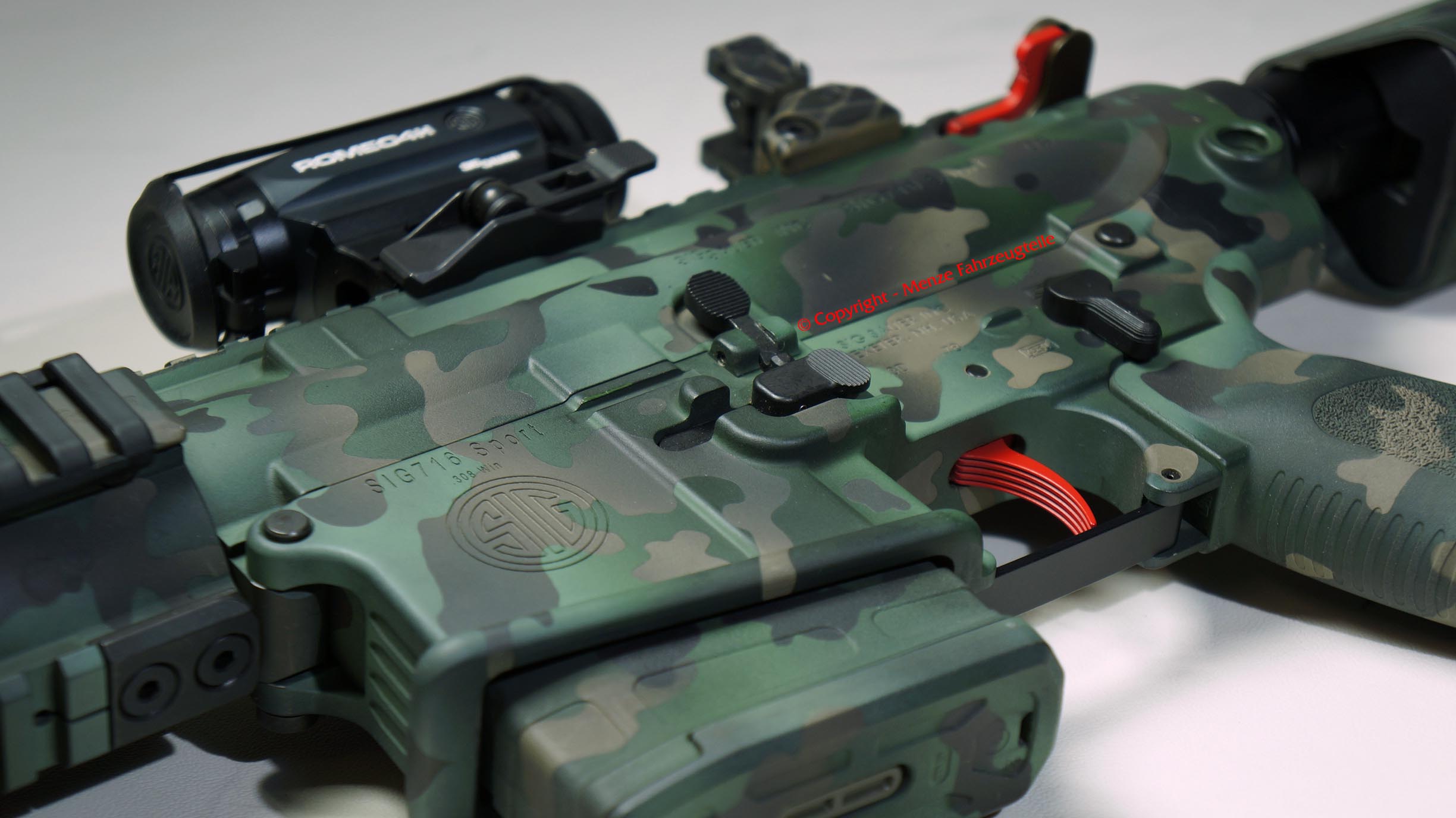 AR10/ AR15 in Camouflage lackieren