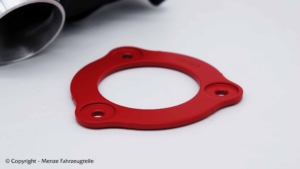 HD Veredelung Halteplatte Kupplungsfeder Harley Davidson Veredelung, Halteplatte Kupplungsfeder mit Cerakote Lackierung in Rot.