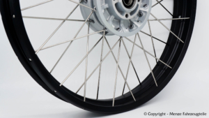 BMW GS Radnabe Silber pulverbeschichten Pulverbeschichtung in "glasperlgestrahlt Optik" an BMW GS Radnabe